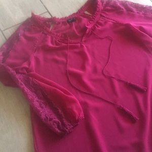 Sheer Jessica Simpson blouse